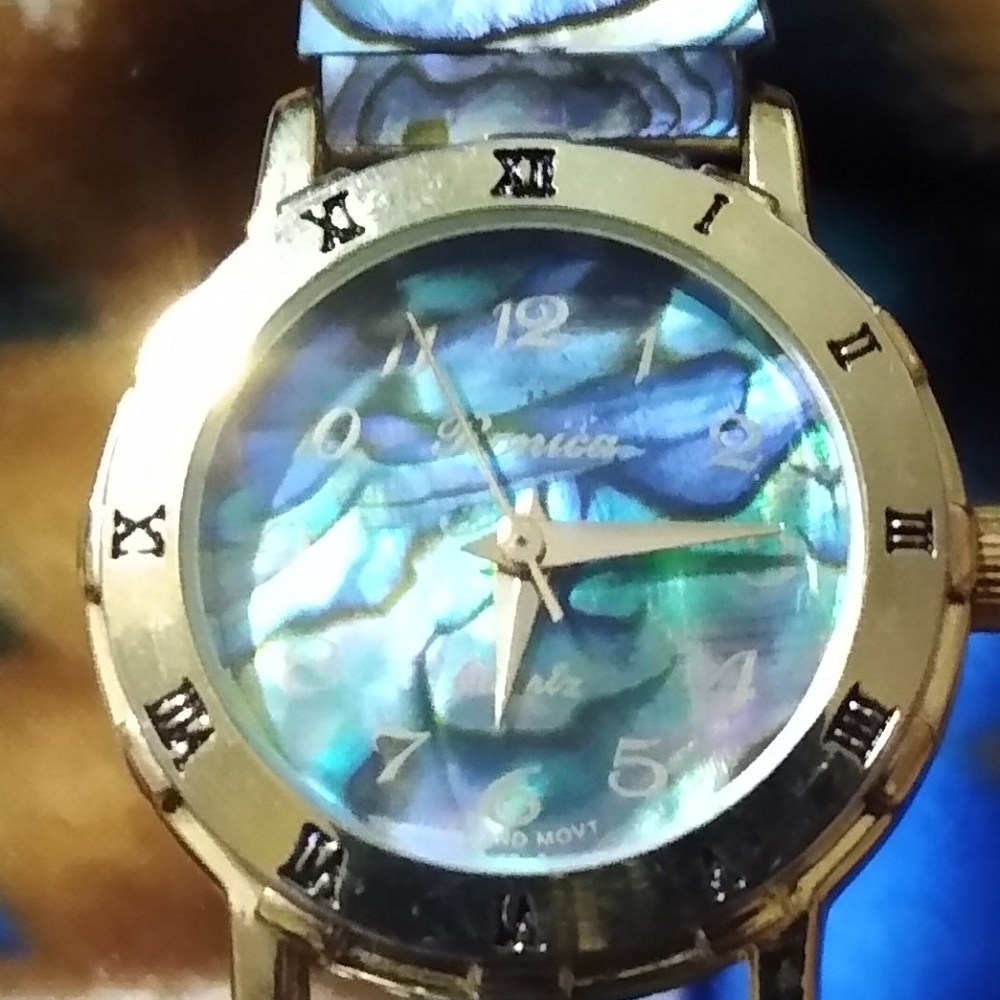 Ronica Abalone Vintage Watch Flex Band - Picture 2 of 5